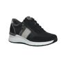Sneakers dessus cuir - largeur confort - Tamaris Noir 39