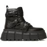 Bokacsizma Buffalo Ava Ankleboot 1224016 Black Fekete 41