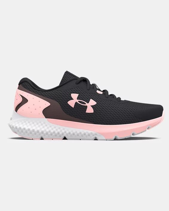 Under Armour Girls' Grade School UA Charged Rogue 3 Running Shoes Gray Size: (4)