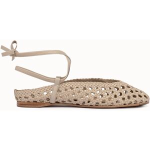 paloma barcelo' palmira ballerina flats color beige