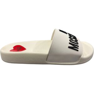 Love Moschino Ciabatta Donna Art Ja28052g0ii BIANCO/NERO