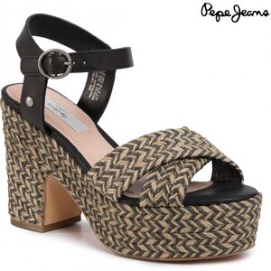 PEPE JEANS Scarpe Donna Art Pls90461 999 Colore Foto Misura A Scelta NERO 40