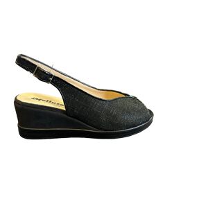 Melluso Sandalo Con Tacco Art R80335w NERO