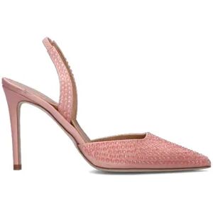 CHANTAL 1962 Slingback donna rosa in pelle ROSA 39