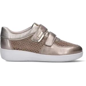 STONEFLY Sneaker donna oro in pelle 40