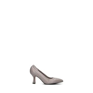 Rebecca Decollete donna grigia in pelle GRIGIO 39