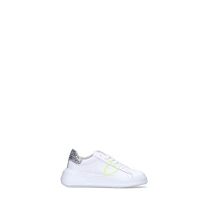PHILIPPE MODEL Sneaker donna bianca/grigia in pelle BIANCO 40