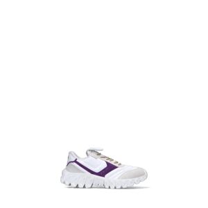 Pantofola D'oro Sneaker donna bianca/viola in pelle BIANCO 40