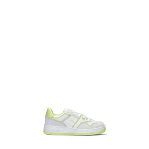 Tommy Hilfiger Sneaker donna bianca/verde in pelle BIANCO 39