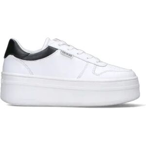 Guess Sneaker donna bianca/nera in pelle BIANCO 40