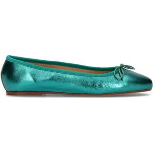 RABARBARO Ballerina donna verde in pelle VERDE 39