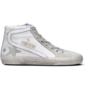 GOLDEN GOOSE Sneaker donna bianca/argento in pelle BIANCO 37