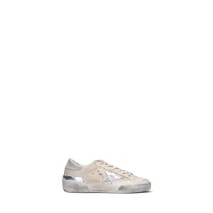 GOLDEN GOOSE SUPER-STAR PENSTAR MULTIFOXING Sneaker donna panna/argento in pelle PANNA 39