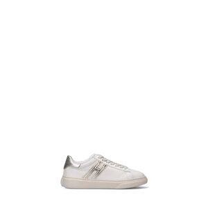 Hogan Sneaker donna panna/platino in pelle BIANCO 39