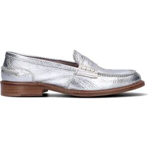 ANTICO MASTRO Mocassino donna argento in pelle ARGENTO 40