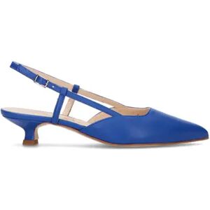 Rebecca VAN DICK Slingback donna blu in pelle BLU 39