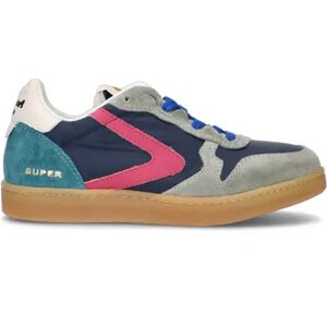 Valsport SUPER Sneaker donna blu/grigia/fucsia in suede 39