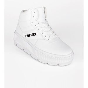 Pyrex PY030114 Sneakers donna alte stringate Sneakers Alte donna Bianco taglia 39