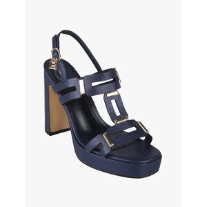 Laura Biagiotti Sandali donna con tacco e plateau Sandali con Tacco donna Blu taglia 38