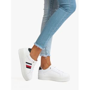 Tommy Hilfiger Sneakers donna in pelle Sneakers Basse donna Bianco taglia 41