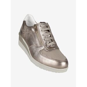 Walk Dream Sneakers in pelle donna con zeppa Sneakers con Zeppa donna Marrone taglia 37