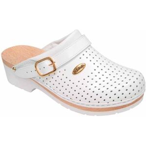 Scholl Clog S/comf.C/cint.Bianco 40