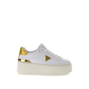 Guess Sneakers Bianche Donna BIANCO/ORO 40
