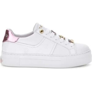 Guess Sneakers Bianche Donna BIANCO/ROSA 40