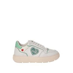 Moschino Sneakers Bianche Donna BIANCO/VERDE 35