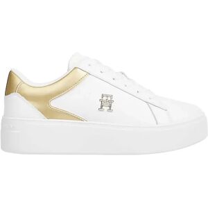 Tommy Hilfiger Sneakers Bianche Donna BIANCO/ORO 38