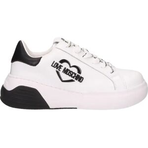 Moschino Sneakers Bianche Donna BIANCO/NERO 35