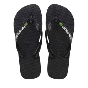 Havaianas Brasil Logo - infradito - unisex Black 45/46 BR