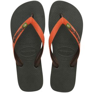 Havaianas Brasil mix - infradito Green/Orange 43/44