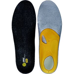 Sidas 3Feet High Merino - solette per calzature Yellow/Grey XS (35-36 )