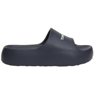 Tommy Jeans Chunky Flatform Slide - ciabatte - donna Dark Blue 35/36