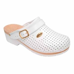 Scholl CLOGS Super Comfort C/Cinturino Bianco 37