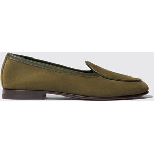 Scarosso Nele Green Suede - Donna Mocassini Green- Suede 41