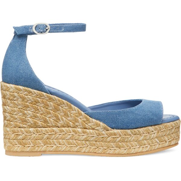 stuart weitzman nudistia espadrille wedge - donna zeppe washed 41