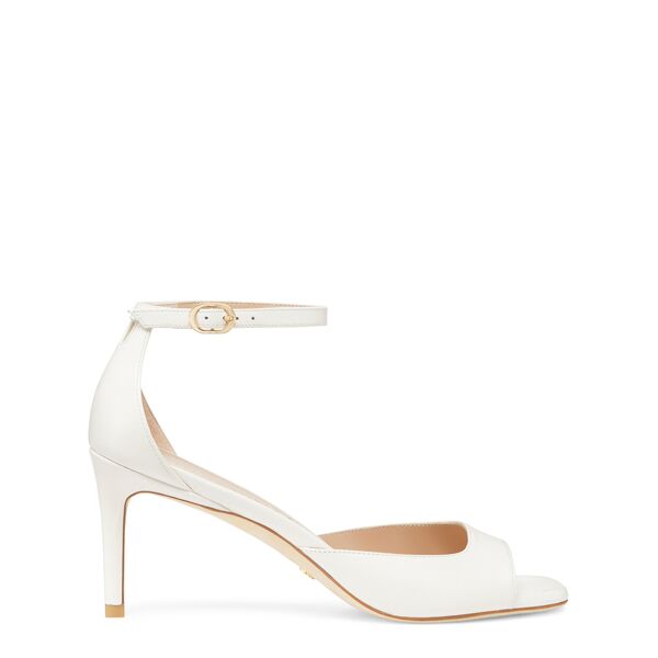 stuart weitzman nudistia 75 sandal - donna sandali cream 40