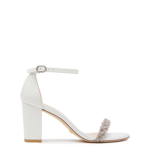 stuart weitzman nearlynude highshine sandal - donna sandali bianco 39