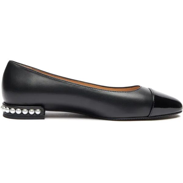 stuart weitzman pearl flat - donna mocassini e scarpe basse black 36.5