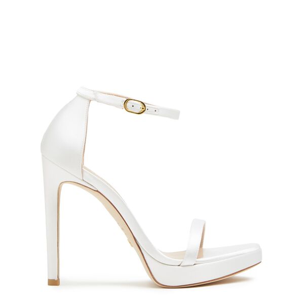 stuart weitzman nudist disco - donna sandali bianco 37.5