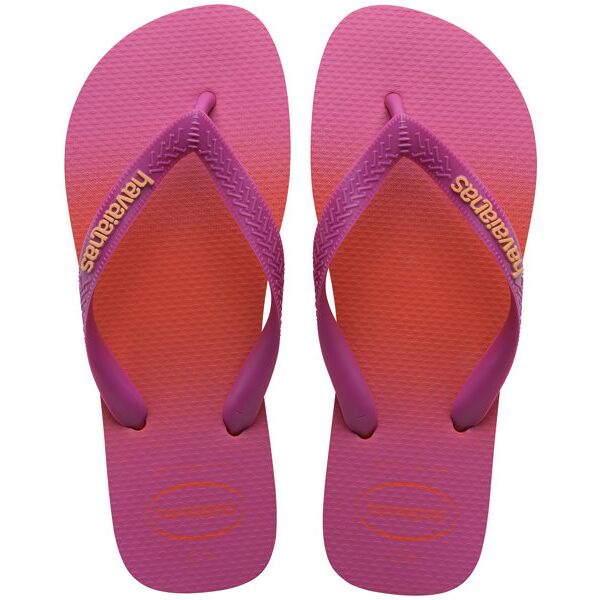 havaianas top fashion - infradito - donna pink/orange 39/40 br