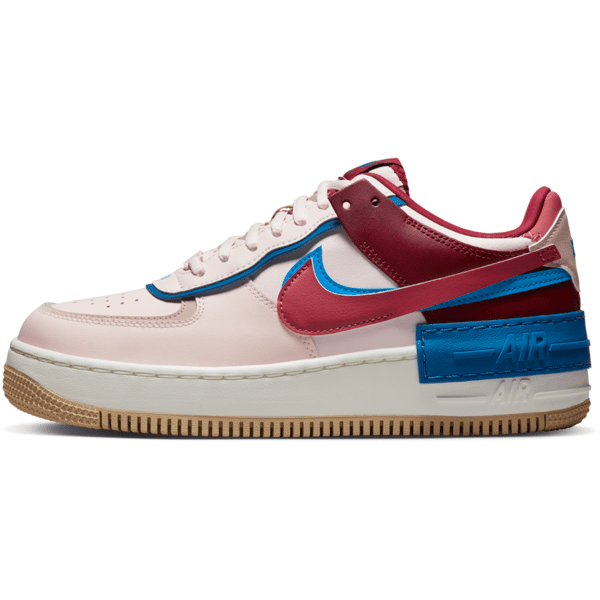 nike scarpa  air force 1 shadow - donna - rosa