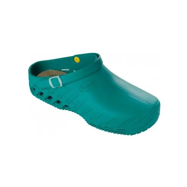 scholl's dr. scholl clog evo tpr unisex colore verde smeraldo n°35-36