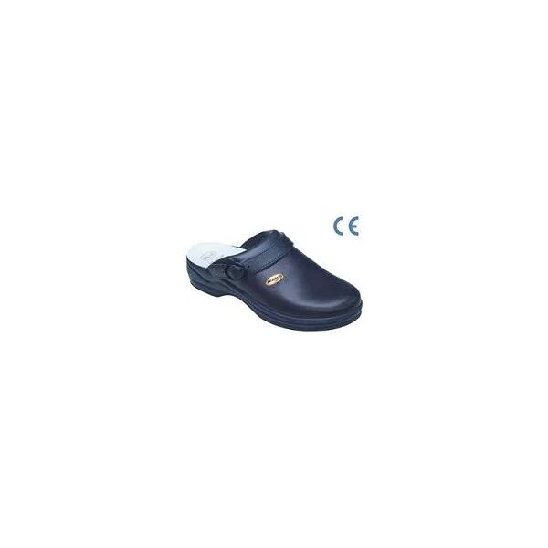 scholl's dr. scholl new clog bonus liscio pelle blue navy n°40