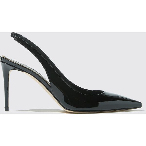 scarosso sutton black patent - donna décolleté nero - vernice 38,5