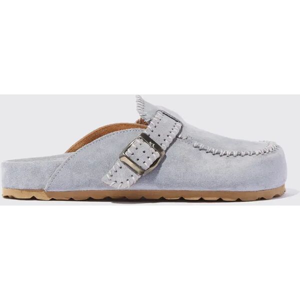 scarosso cheyenne morning - donna mocassini & scarpe basse light blue - suede 35