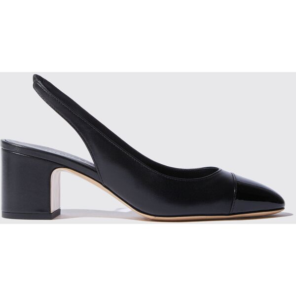 scarosso miranda black - donna décolleté black - calf 36