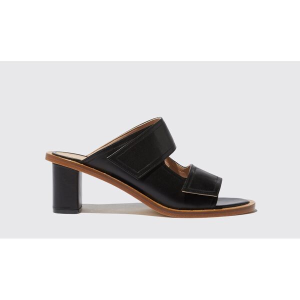 scarosso kristy black - donna sandali black - calf leather 40